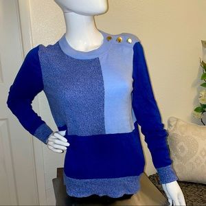Charter Club Blue Mix Sweater